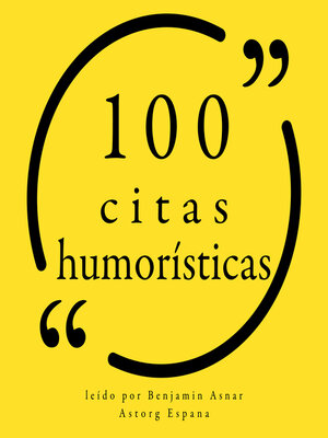 cover image of 100 citas humorísticas